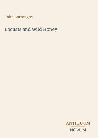 Locusts and Wild Honey