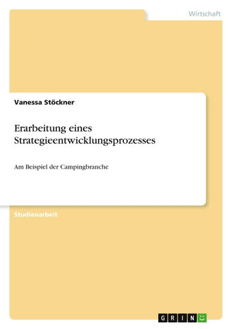 Erarbeitung eines Strategieentwicklungsprozesses
