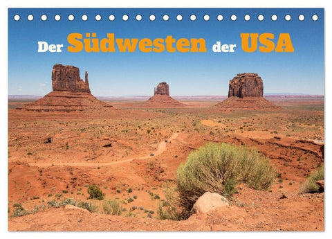 Der Südwesten der USA (Tischkalender 2027 DIN A5 quer), CALVENDO Monatskalender