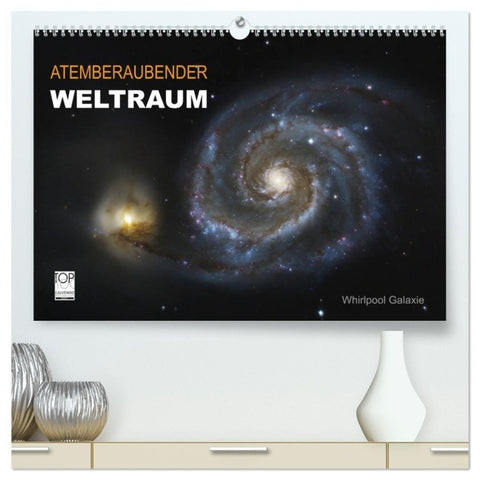 Atemberaubender Weltraum (hochwertiger Premium Wandkalender 2027 DIN A2 quer), Kunstdruck in Hochglanz