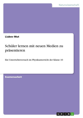 Schüler lernen mit neuen Medien zu präsentieren