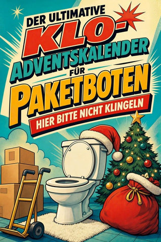 Der ultimative Klo-Adventskalender für Paketboten