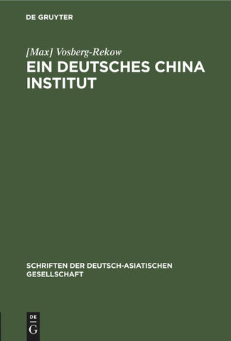 Ein deutsches China-Institut
