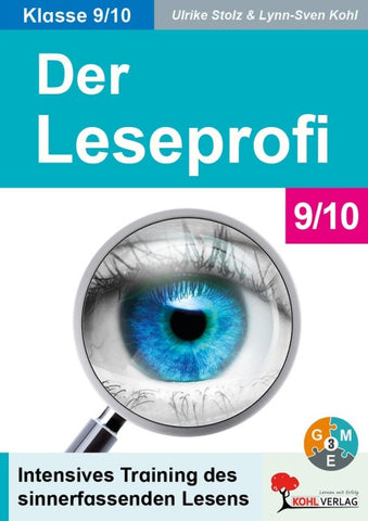 Der Leseprofi / Lesetraining Klasse 9-10