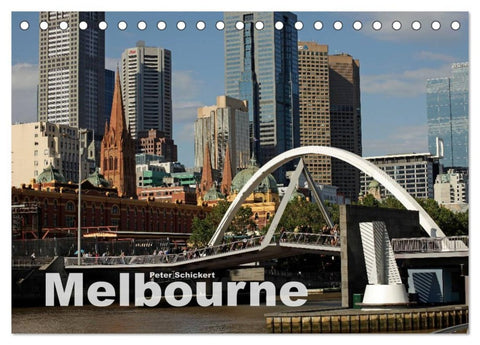 Melbourne (Tischkalender 2026 DIN A5 quer), CALVENDO Monatskalender