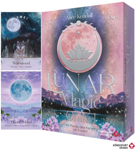 Lunar Magic Orakel - 40 Mondorakel-Karten mit Booklet (Deutsch; also in English. Search for product ID: 4250375110293 to get the lowest price)