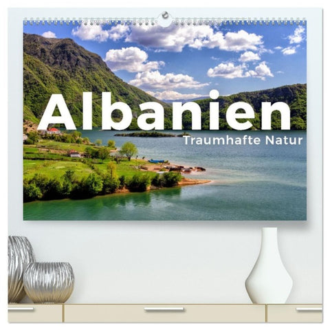 Albanien - Traumhafte Natur (hochwertiger Premium Wandkalender 2027 DIN A2 quer), Kunstdruck in Hochglanz