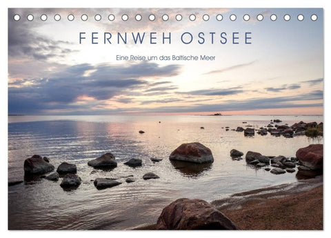 Fernweh Ostsee (Tischkalender 2027 DIN A5 quer), CALVENDO Monatskalender