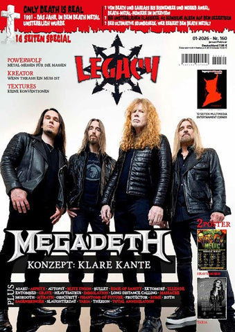 LEGACY MAGAZIN: THE VOICE FROM THE DARKSIDE