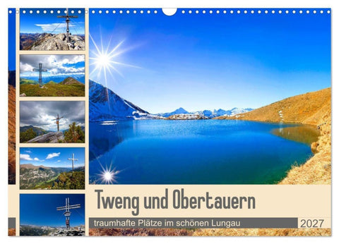 Tweng und Obertauern (Wandkalender 2027 DIN A3 quer), CALVENDO Monatskalender