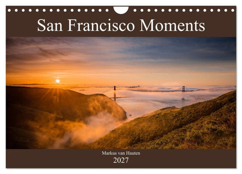 San Francisco Moments (Wandkalender 2027 DIN A4 quer), CALVENDO Monatskalender