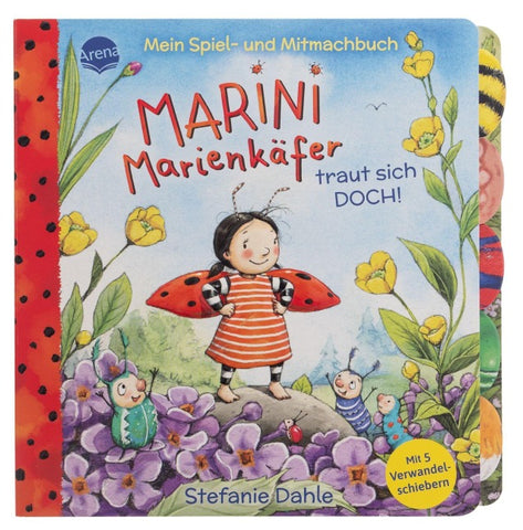 Mein Spiel- und Mitmachbuch. Marini Marienkäfer traut sich DOCH!