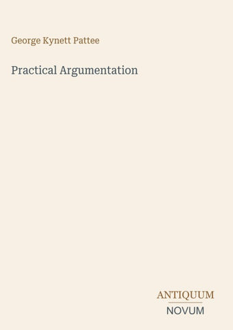 Practical Argumentation