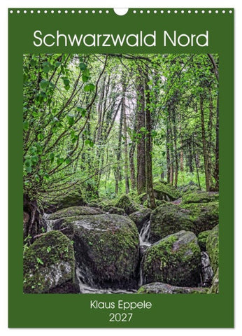 Schwarzwald Nord (Wandkalender 2027 DIN A3 hoch), CALVENDO Monatskalender