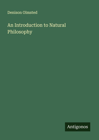 An Introduction to Natural Philosophy