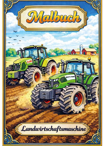 Malbuch, Landwirtschaftsmaschine