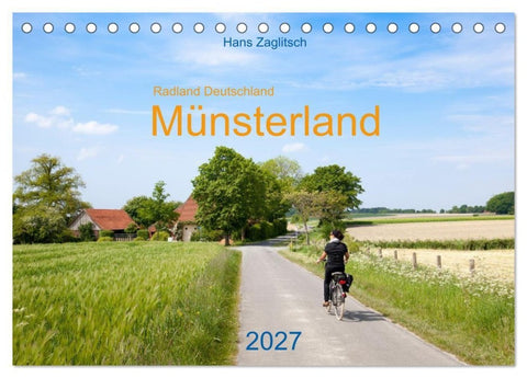Radland Deutschland - Münsterland (Tischkalender 2027 DIN A5 quer), CALVENDO Monatskalender