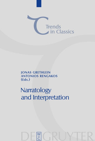 Narratology and Interpretation