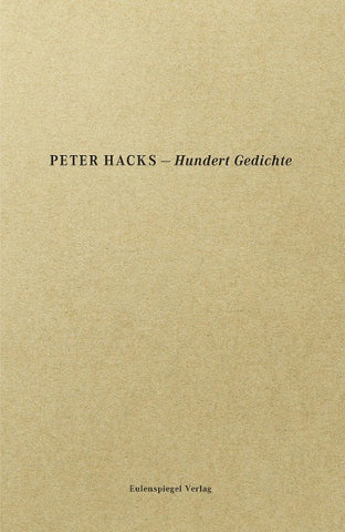 Hundert Gedichte