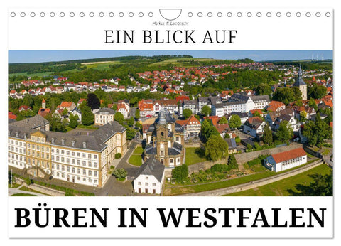 Ein Blick auf Büren in Westfalen (Wandkalender 2027 DIN A4 quer), CALVENDO Monatskalender