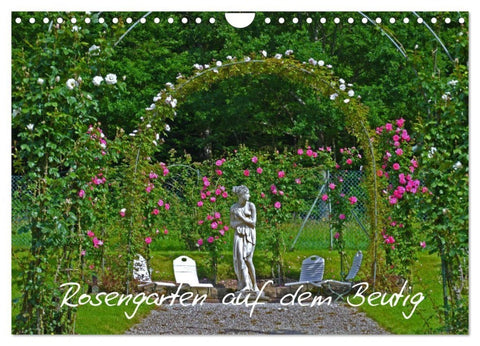 Rosengarten auf dem Beutig (Wandkalender 2027 DIN A4 quer), CALVENDO Monatskalender