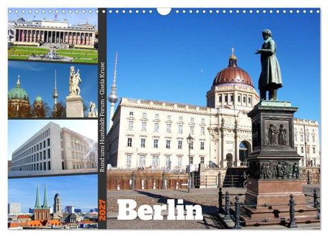 Berlin - Rund ums Humboldt Forum (Wandkalender 2027 DIN A3 quer), CALVENDO Monatskalender