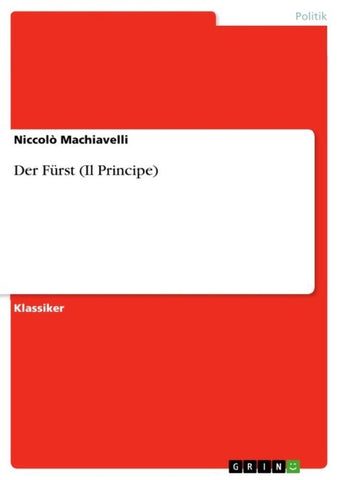 Der Fürst (Il Principe)
