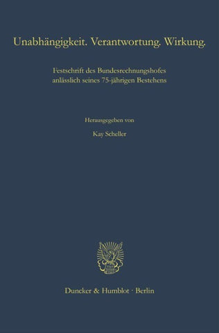 Unabhängigkeit. Verantwortung. Wirkung.