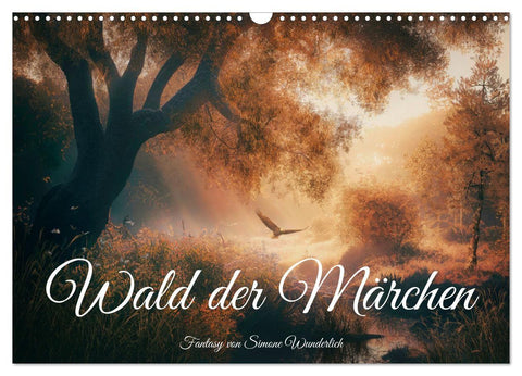 Wald der Märchen (Wandkalender 2027 DIN A3 quer), CALVENDO Monatskalender
