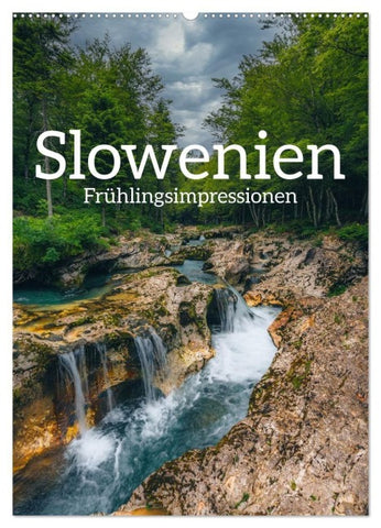 Slowenien - Frühlingsimpressionen (Wandkalender 2027 DIN A2 hoch), CALVENDO Monatskalender