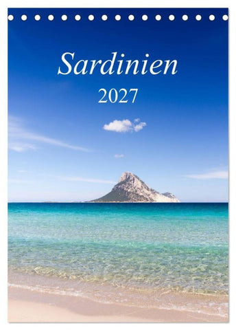 Sardinien (Tischkalender 2027 DIN A5 hoch), CALVENDO Monatskalender