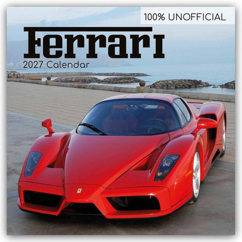 Ferrari 2027 – 16-Monatskalender