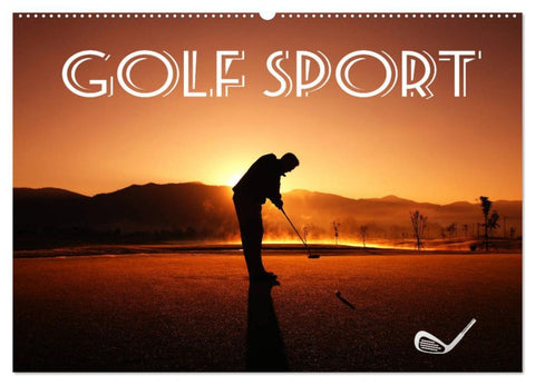 Golf Sport (Wandkalender 2026 DIN A2 quer), CALVENDO Monatskalender