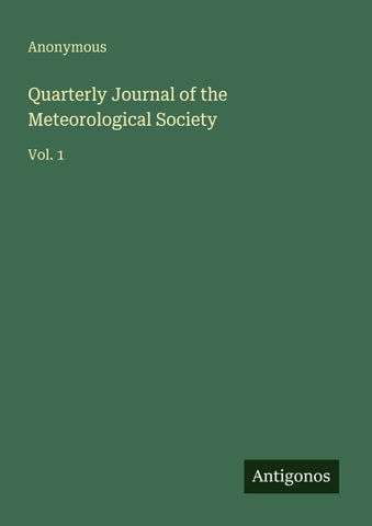 Quarterly Journal of the Meteorological Society