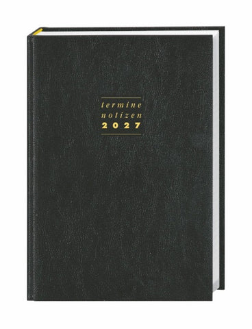 Terminer A6, Leder schwarz 2027