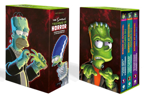 The Simpsons Treehouse of Horror Ominous Omnibus 3-Volume Box Set