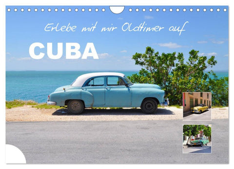 Erlebe mit mir Oldtimer auf Cuba (Wandkalender 2026 DIN A4 quer), CALVENDO Monatskalender