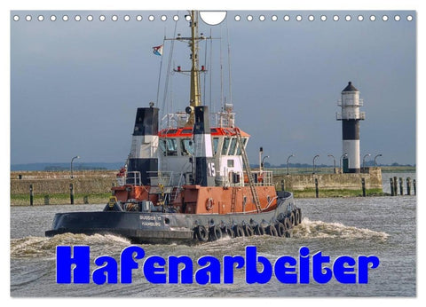 Hafenarbeiter (Wandkalender 2026 DIN A4 quer), CALVENDO Monatskalender