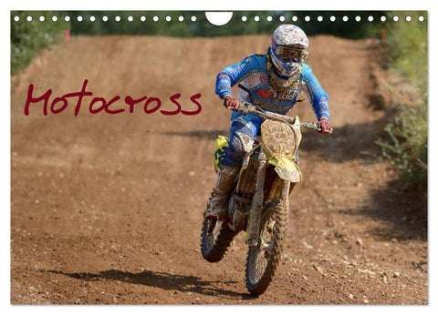 Motocross - Terminplaner (Wandkalender 2027 DIN A4 quer), CALVENDO Monatskalender