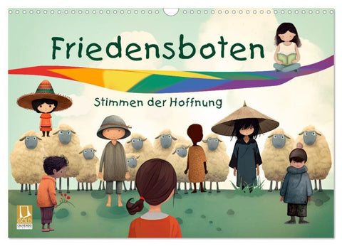 Friedensboten - Stimmen der Hoffnung (Wandkalender 2027 DIN A3 quer), CALVENDO Monatskalender