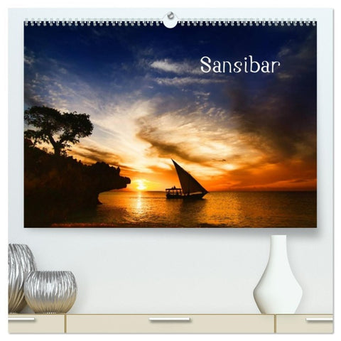 Sansibar (hochwertiger Premium Wandkalender 2026 DIN A2 quer), Kunstdruck in Hochglanz
