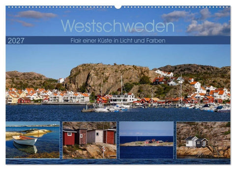 Westschweden - Flair einer Küste in Licht und Farben (Wandkalender 2027 DIN A2 quer), CALVENDO Monatskalender