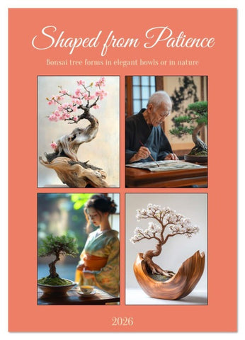 Shaped from Patience (Wall Calendar 2026 DIN A3 portrait), CALVENDO 12 Month Wall Calendar