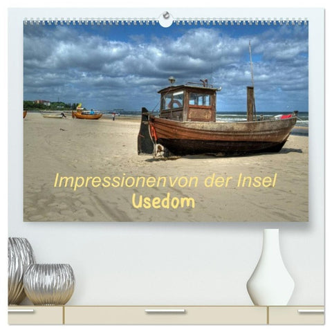 Impressionen von der Insel Usedom (hochwertiger Premium Wandkalender 2027 DIN A2 quer), Kunstdruck in Hochglanz