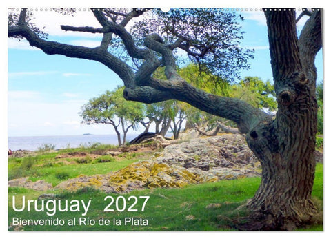 Uruguay - Bienvenido al Río de la Plata (Wandkalender 2027 DIN A2 quer), CALVENDO Monatskalender