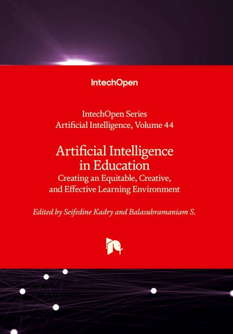 Artificial Intelligence in Education - Creating an Equitable, Creative, and Effective Learning Environment