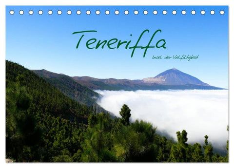 Teneriffa - Insel der Vielfältigkeit (Tischkalender 2027 DIN A5 quer), CALVENDO Monatskalender