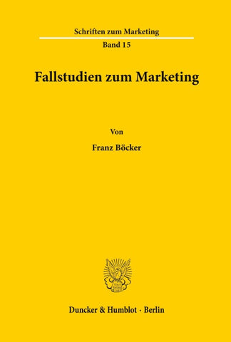 Fallstudien zum Marketing.