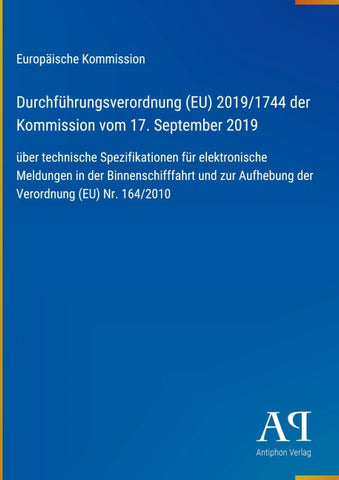 Durchführungsverordnung (EU) 2019/1744 der Kommission vom 17. September 2019