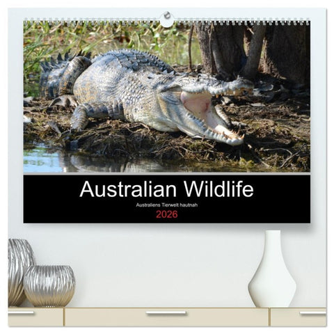 Australian Wildlife (hochwertiger Premium Wandkalender 2026 DIN A2 quer), Kunstdruck in Hochglanz